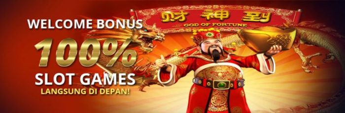 Slot Online Bonus New Member 100 Di Depan